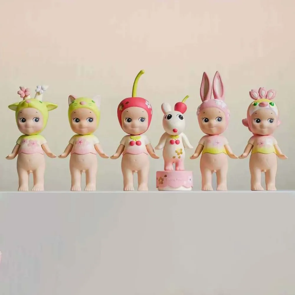 

Слепая коробка Sonny Angel' Cherry Blossom, весенняя серия, ограниченная серия, милый загадочный подарок-сюрприз, кавайный японский стиль, коллекционная