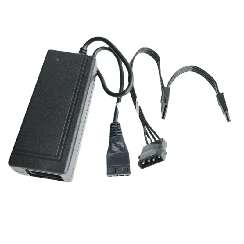 PC 4Pin IDE SATA AC zu DC Power Adapter Versorgung Kabel Für Computer 3,5 zoll HDD Harte DVD CD-ROM Disk treiber 12V + 5V 2,5A