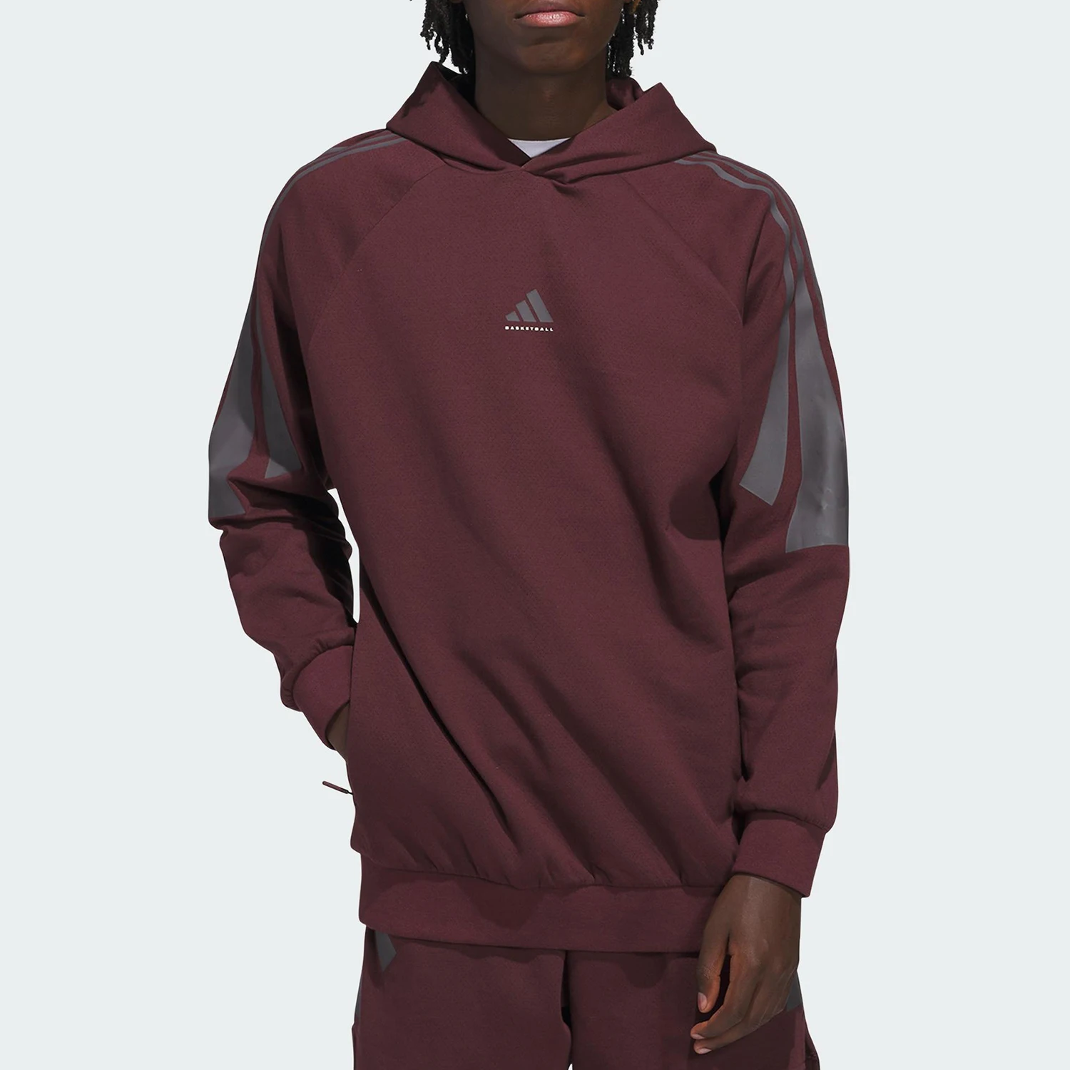 

Adidas подлинная подлинная весенняя новая мужская и женская баскетбольная свободная толстовка с капюшоном JD6139