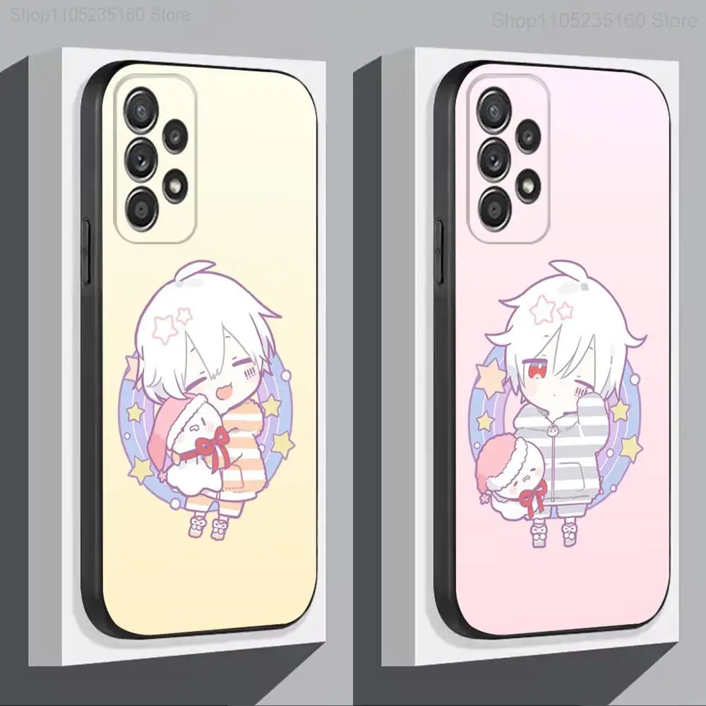

Cute M-MaFumaFu-U Singer For Samsung S 25,24,23,22,30,21,10,9,Ultra,Plus,Lite,FE,4,5G Black Soft Case Phone Case