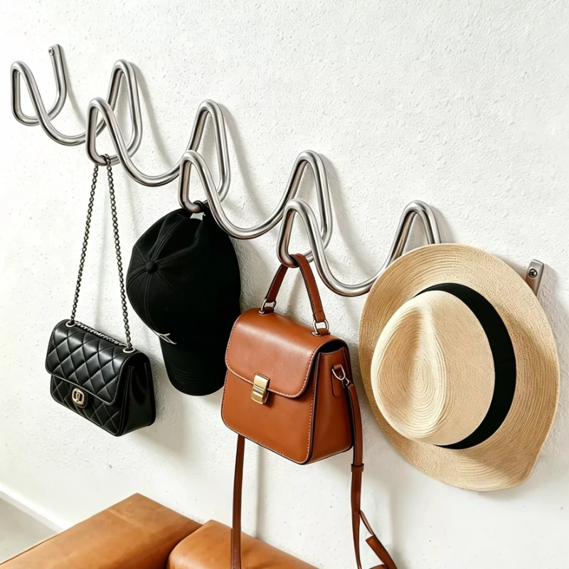 Original Coat Racks Stand Creative Coat Rack Key Hook Household Coat Racks Bedroom Clothes Rack Wall-mounted Clothes Rack Gift