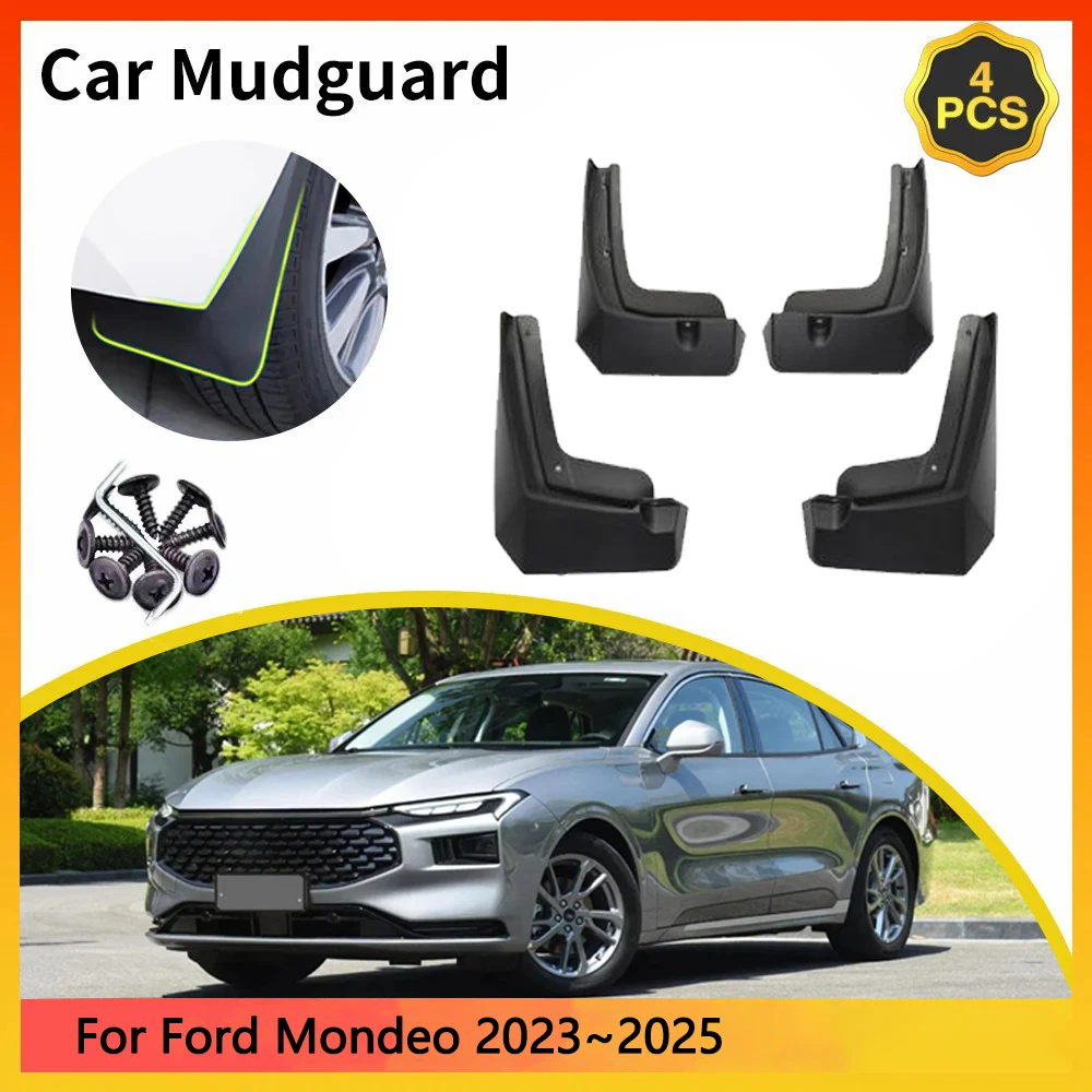 

Для Ford Mondeo 2023 ~ 2025 Taurus MK5 автомобильные брызговики брызговики брызговики Fender авто аксессуары Запчасти для почвы