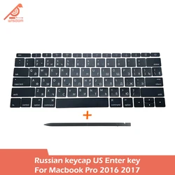 Laptop A1706 A1707 A1708 Russian US Enter Key Cap Set Keycaps For Macbook Pro Retina 13