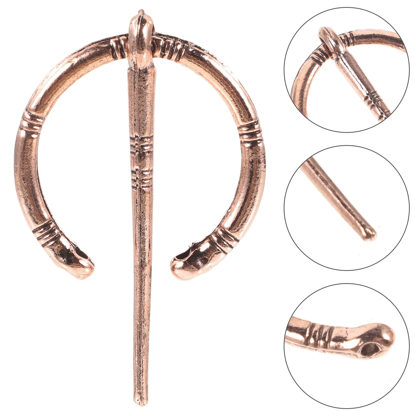 

Vintage Viking Cloak Pin Brooch Retro Alloy Surface Shawl Clip Medieval Cape Accessory Women Scarf Pins Formal Casual