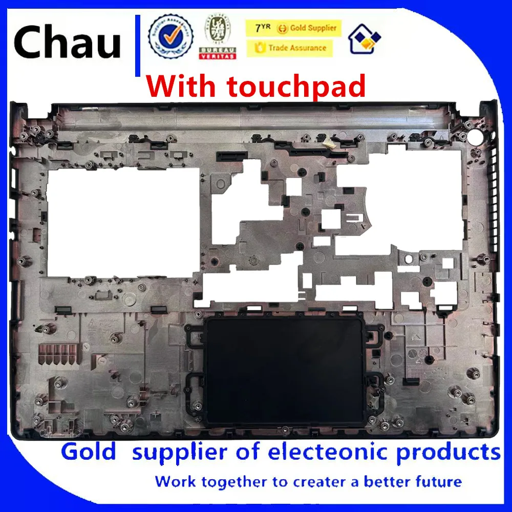 New For Chau S300 S310 M30-70 Laptop Upper Case Palmrest Cover /Bottom Base Cover Lower Case  Silver or Black