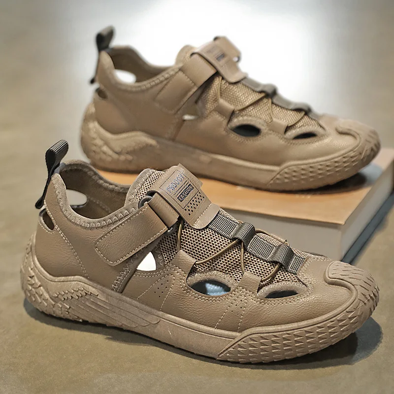 

Men's shoes summer new breathable outdoor beach hole trendy versatile sandals lightweight sports casual slippers