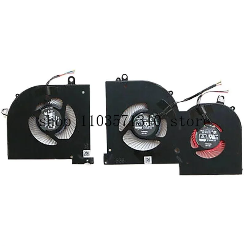 

M N New CPU Cooling Fan & GPU VGA Fan For MSI GS65 GS65VR P65 MS-16Q2 16Q1 cooler fan