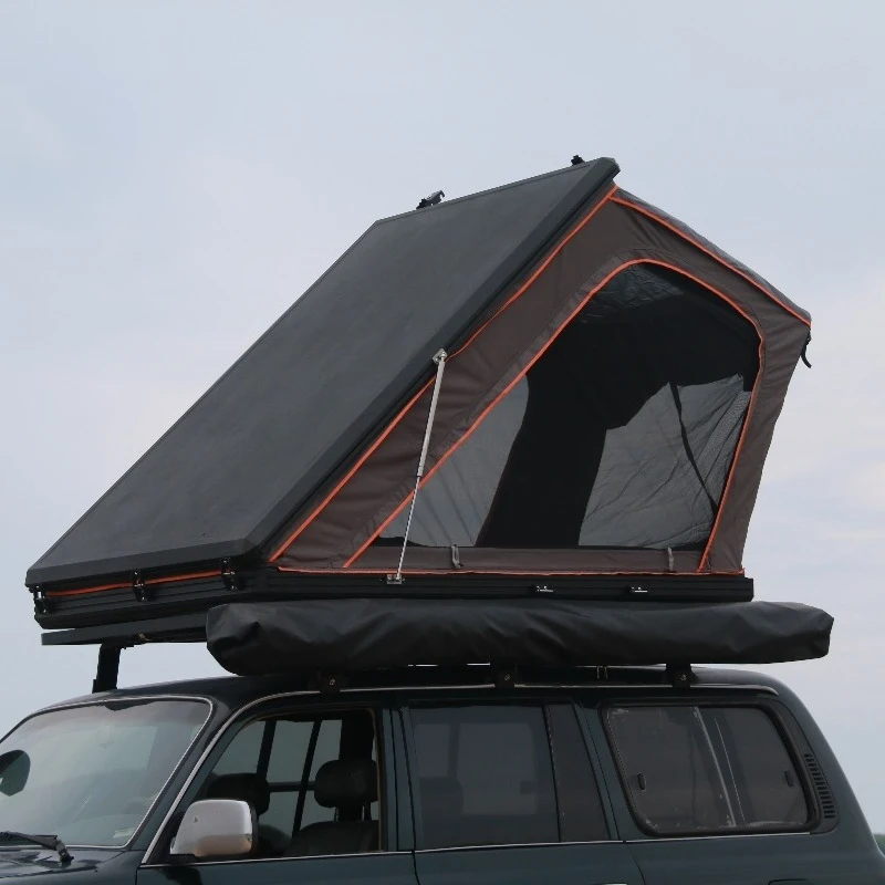 2026 Hard Shell Quick Auto-Open Roof Top Tent Aviation Aluminum Honeycomb Platform 420D Oxford Four-season Double Layer Waterpro