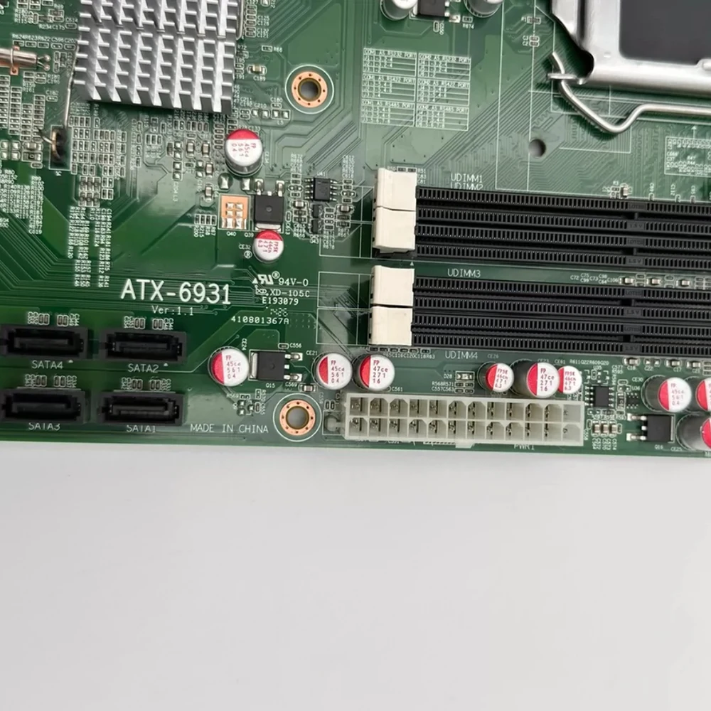 

Dual Gigabit Industrial Motherboard ATX-6931 H61 LGA1155 Works Perfectly