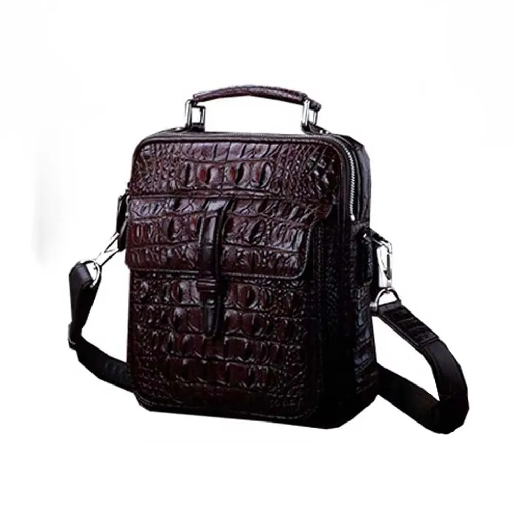 

ourui female handbag vertical section Single shoulder bag Oblique cross men handbag