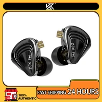 KZ ZSX Pro 5BA 1DD unidad híbrida 10mm unidad dinámica auriculares HIFI música auriculares deporte juego auriculares deportivos Cable de 2 pines