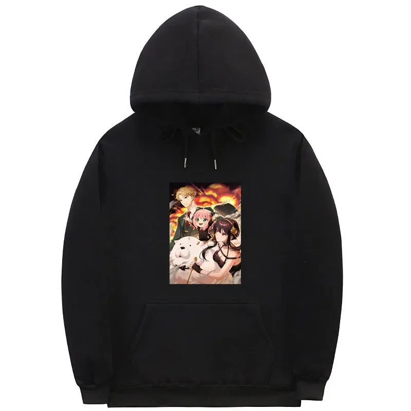 Spy X Family Anime Printed Sports Women's Hoodie Fashion Urban Street Clothing Simple Creative Loose Youth Popular Leisure