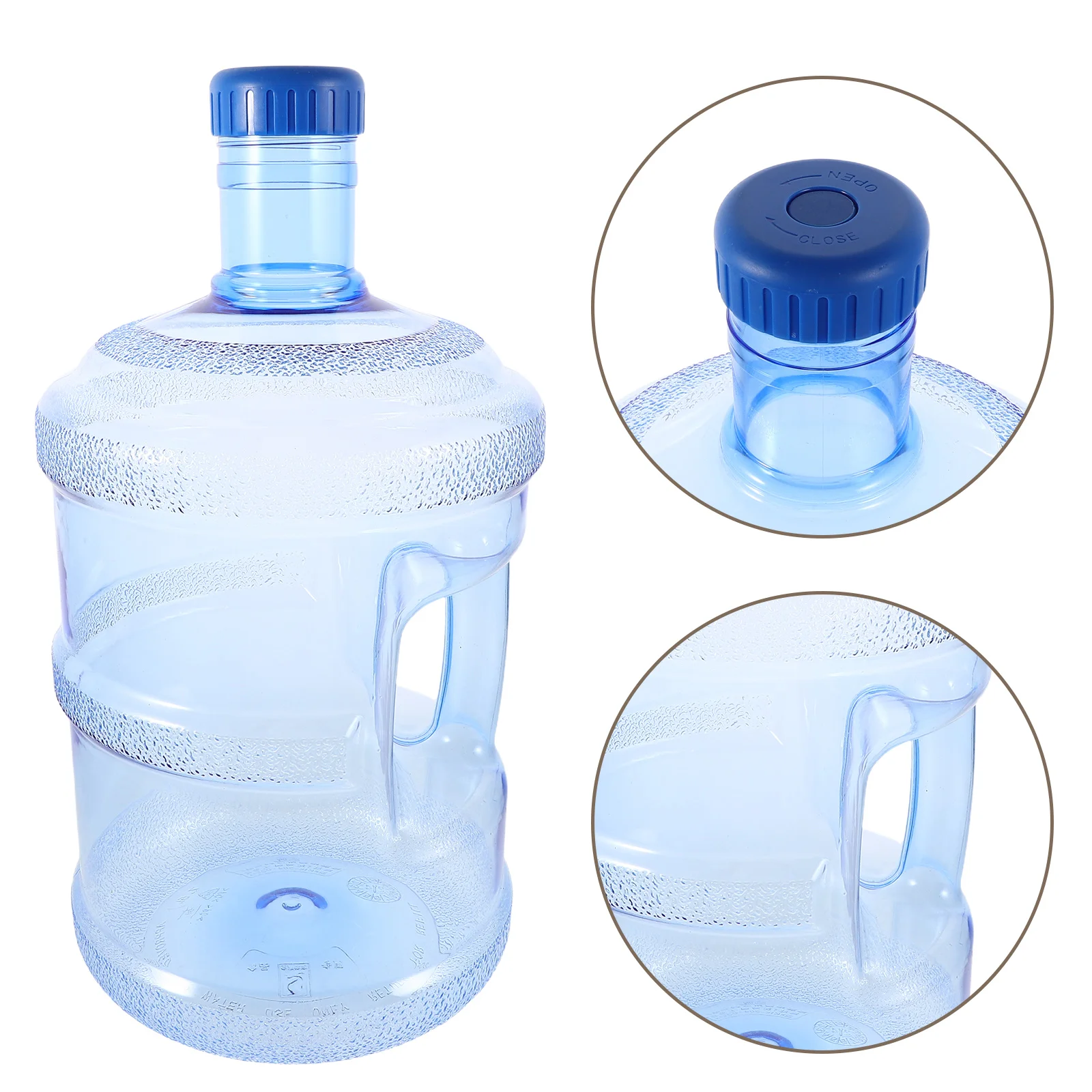 

Thickened Portable Water Dispenser Bucket Hand Carry High Capacity Drinking Jug for Camping Outdoor PC Plastic Sealed