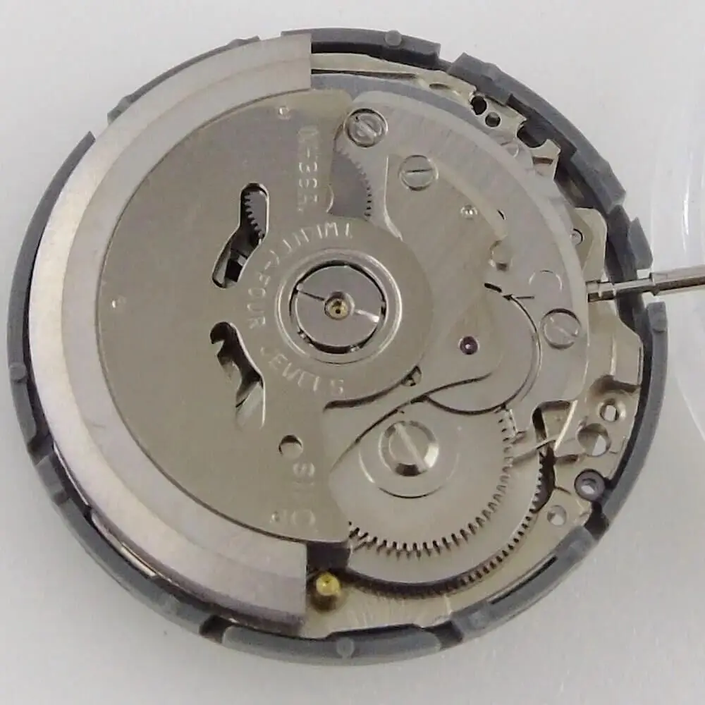 3.8H movimento originale NH36A per SKX Watch Mod Seik parti di ricambio calendario doppia settimana Kit di strumenti di riparazione ruota dati nera