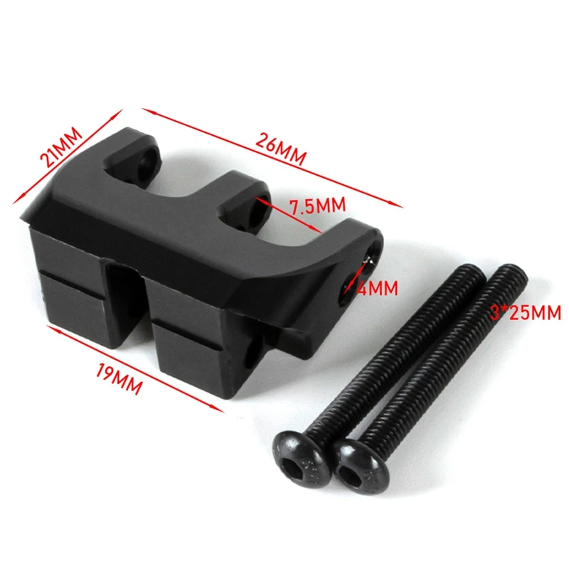 Portal Axle Rear Upper Link Riser For 1/10 RC Crawler Axial SCX10 III Parts Accessories