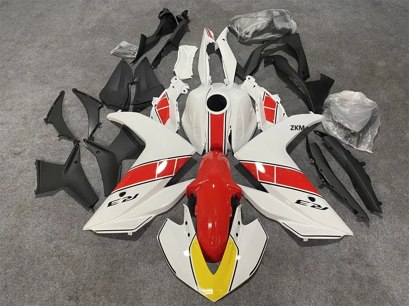 Injection Fairings for R3 2015 - 2017 R25 2016 Complete Panels 15 16 17 ABS Plastic Panels Kit Body Work Red white Cowlings