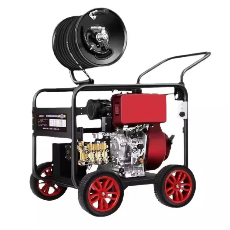 

Профессиональная газовая машина для очистки канализации высокого давления, инструмент для городского хозяйства