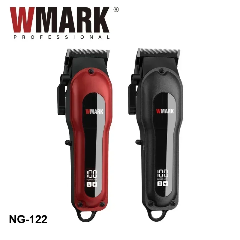 NEW  WMARK NG-122 Professional Electric Hair Clipper 7000RPM Hair Trimmer for Men Hair Cutting Machine