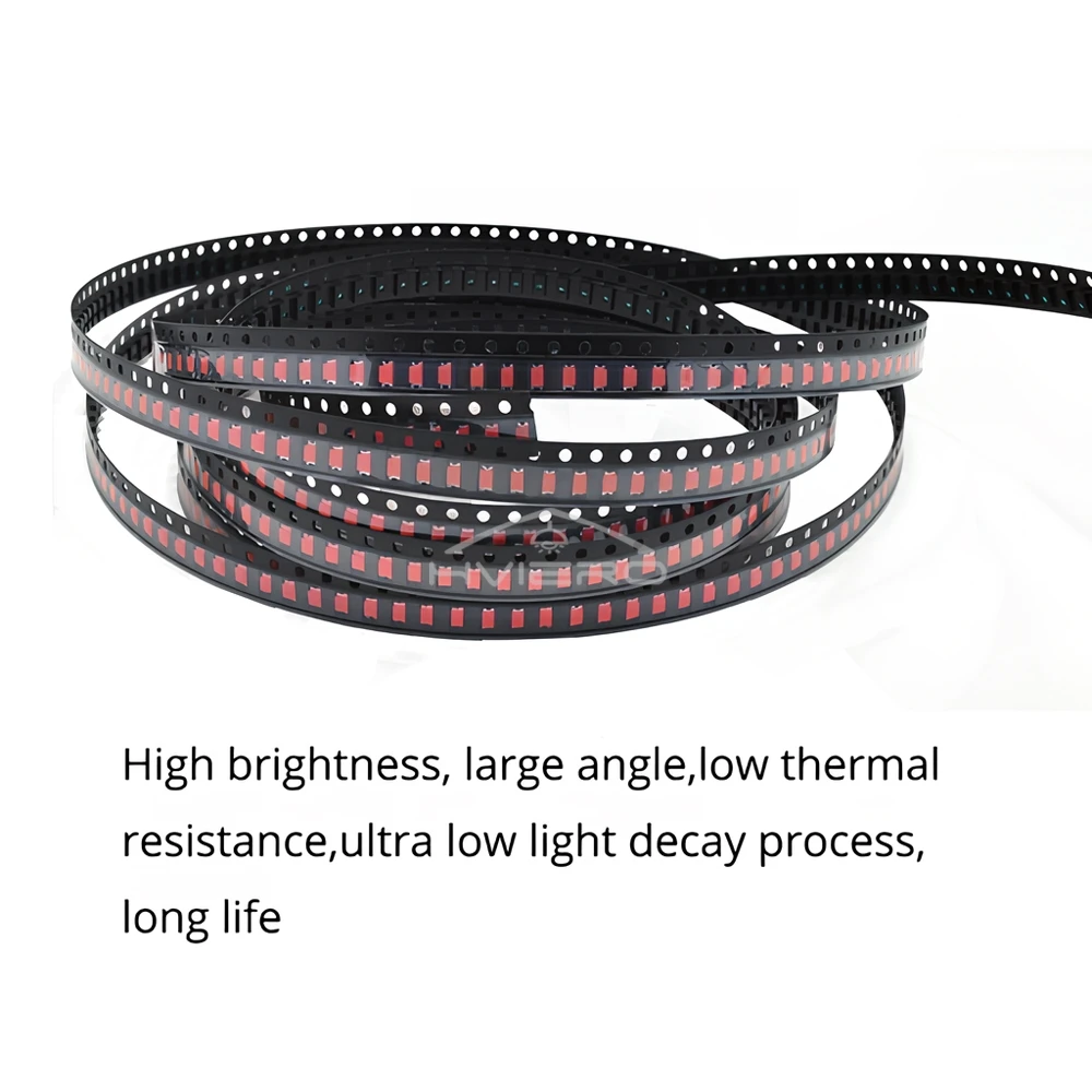 100pcs 1206 SMD SMT Lamp Super Bright Chip Light Bead LED Emitting Bulbs Diodes Module Decoration Garden Ceiling Atmosphere Neon - Image 5