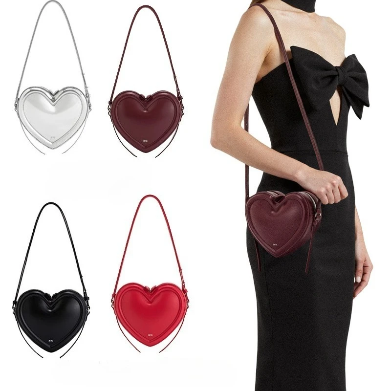 2025 bolso de hombro tipo bandolera de cuero genuino para teléfono móvil de lujo ligero de nicho de alta calidad bolso de media luna concentrico de celebridad Y2K