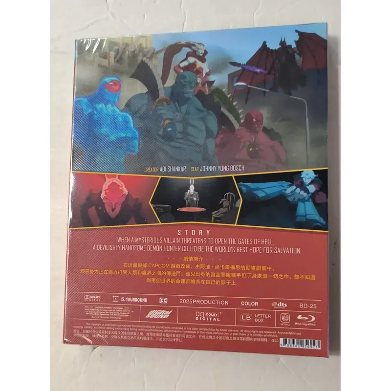 Blu-ray Disc Devil May Cry 2025 New Edition 2-Disc Package Unopened Box High Definition Image Quality Medium