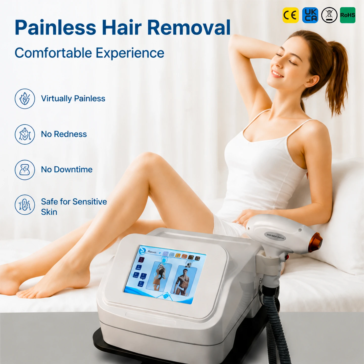 Mesin Penghilang Bulu Laser Di - Industrial Laser Hair Removal Machine ulasan dan harga
