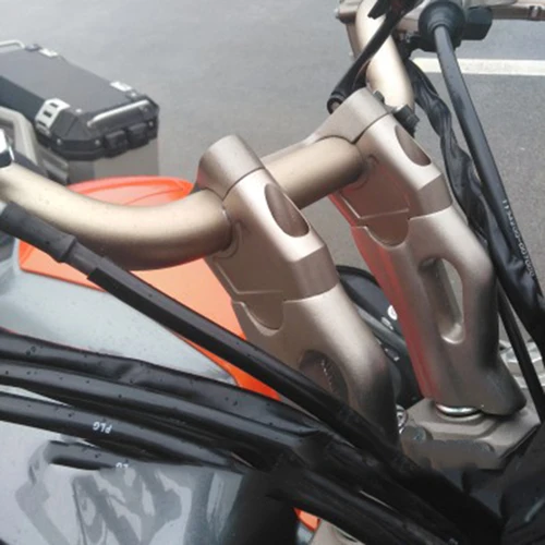 Imagen 2 del producto Elevador de manillar de motocicleta, abrazadera de montaje extensible para Zontes, ZT310-T, ZT, 310-R, ZT310-X, 310T, 310X, 310R, accesorios