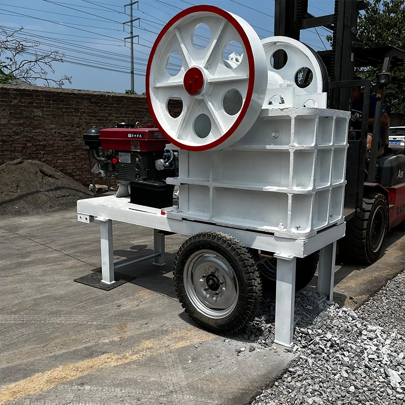 High-Efficiency Fine Jaw Crusher Secondary Crushing Aggregate Production Line Shimeite Brand 2-6T/H Capacity Economical