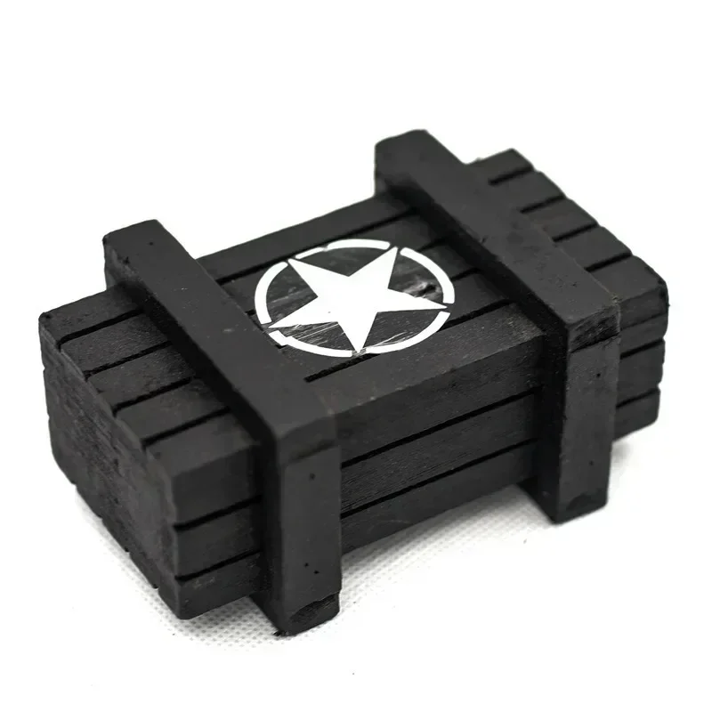 for 1/10 model car decoration simulation  box ammunition box soldier doll