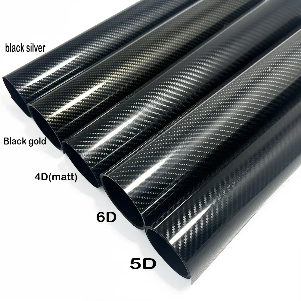 High Glossy PET 6D Carbon Fiber Vinyl Wrap Film Waterproof Car Stickers on the Hood Adhesive Vinyl Auto Motorcycle Accessories