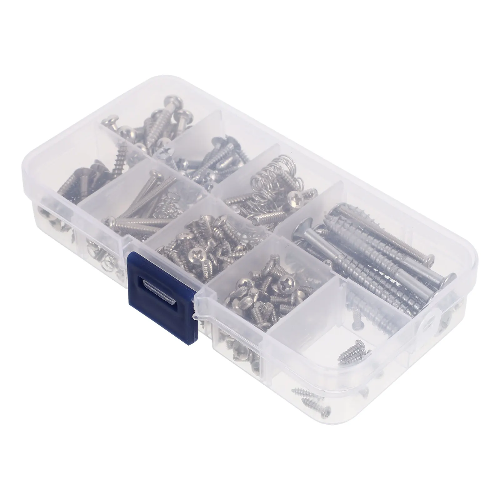 

240pcs Electric Bass Accessories Durable Screws Pickguard Components Installation Installation Screw Parts For Repair