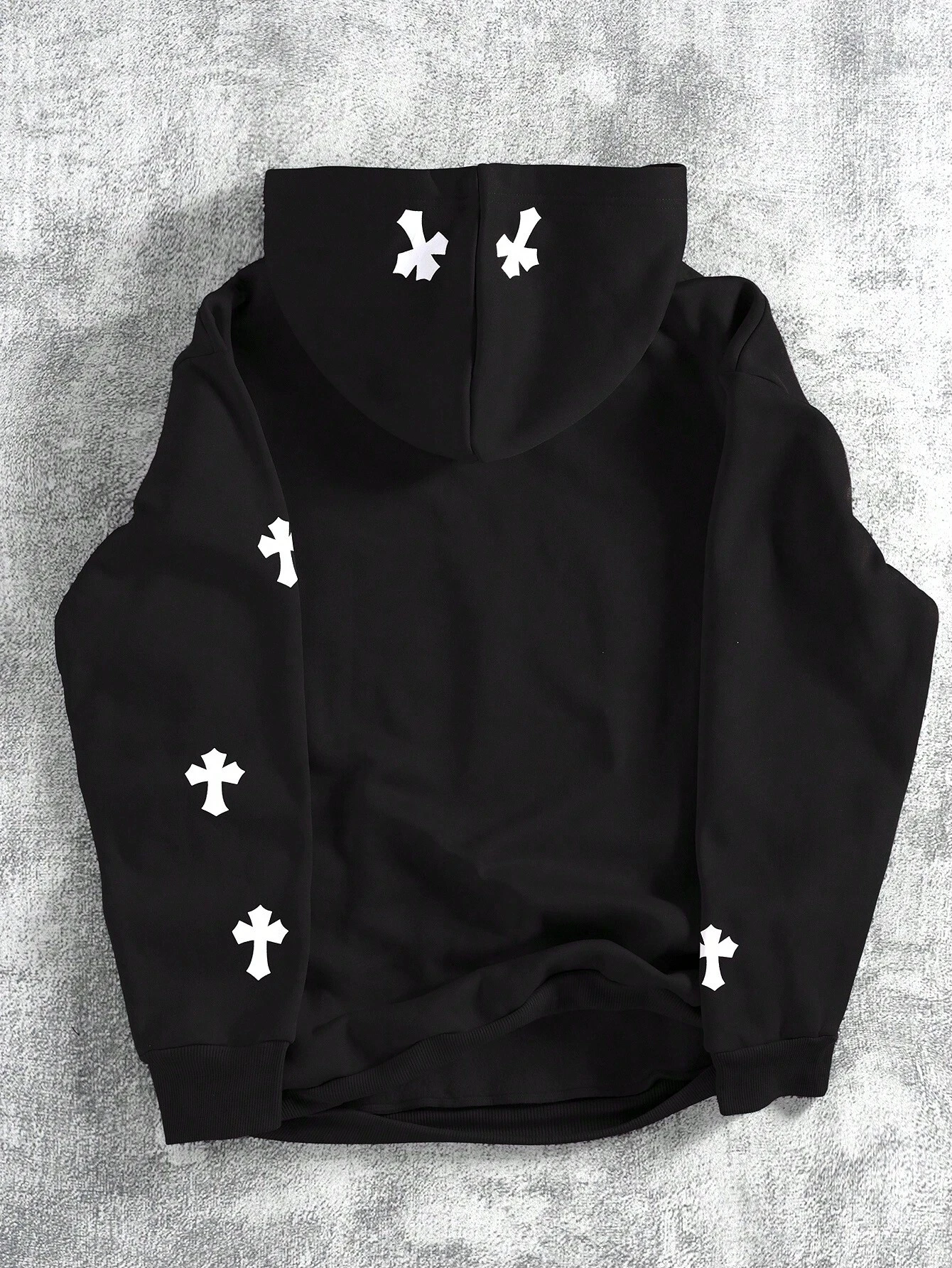 Creative Crossprinting Unisex Hoodies Thicken Breathable TOP Y2K สไตล์หลวมกีฬาสบายๆสบายๆเสื้อผ้าผู้หญิง