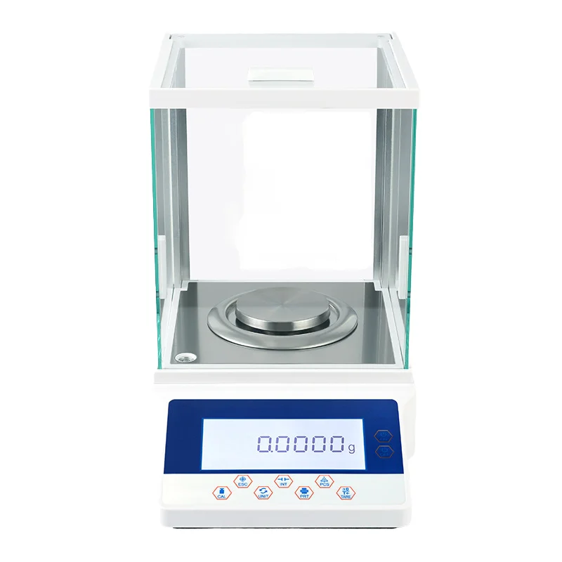 Weighing RD001-2 Micro Scales Digital Weighing 0.1mg 0.0001g LCD Precision Electronic 4 Digit Analytical Balance External