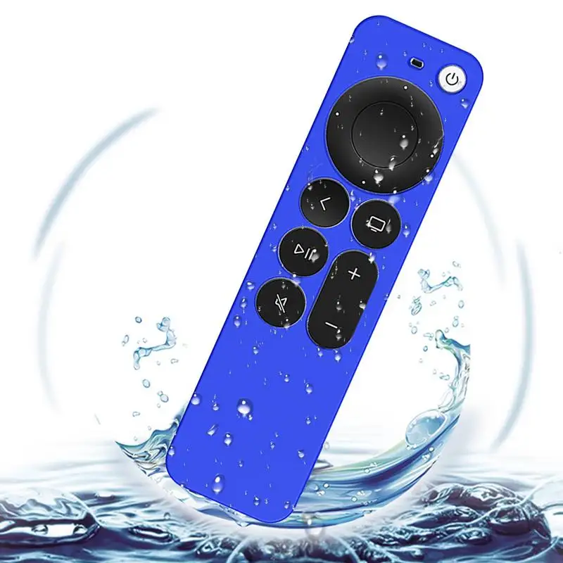 Remote Silicone Case For Apple-TV 4K Apple-TV 2021Remote 2nd Gen Non-Slip Durable Controller Protective Cover