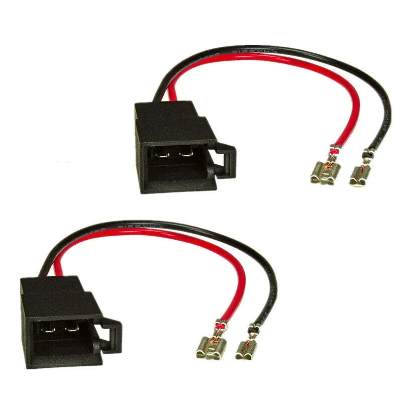 Plugue adaptador de chicote de fios de alto-falante de carro de 2 pinos para Renault Clio Espace Kangoo Laguna Master Megane Mode R5 R19 Acessórios