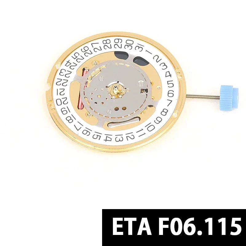Swiss ETA F06.115 Replacement F06.111 Quartz Date 3 Watch Parts