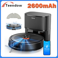 Teendow D10S MAX 2600mAh Robot Vacuum Cleaner And Mop with Auto-empty Station 4500Pa Powerful Suction  3L Dust Bag Smart Mapping