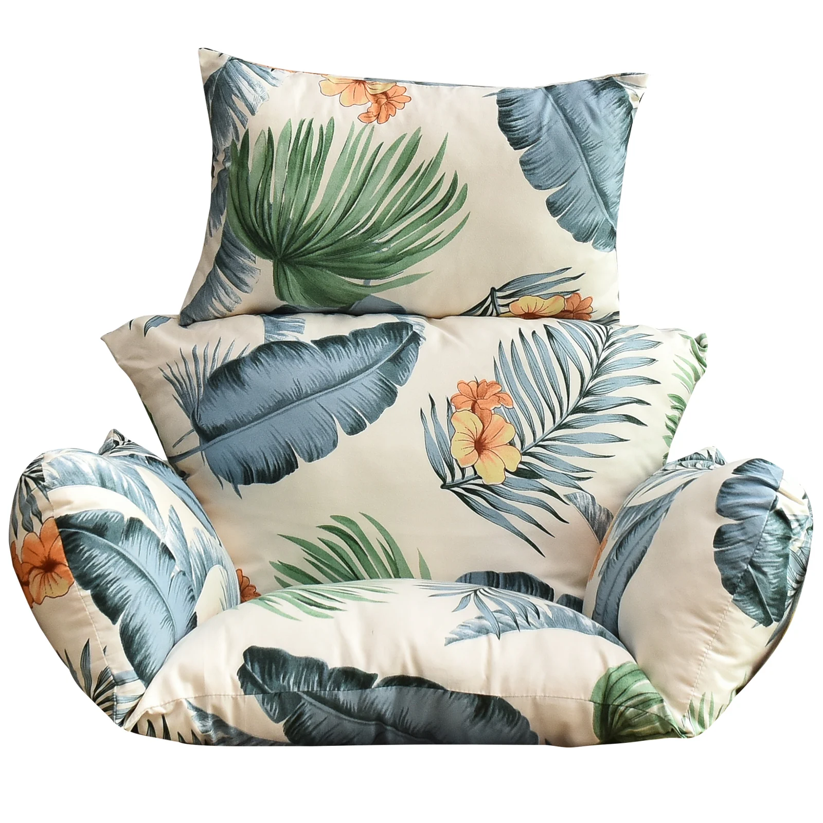 

Hanging Chair Cushion Leisure Thick Hanging Basket Chair Cushion Removable Swing Egg Chair Cushion Washable Swing Chair Cushion