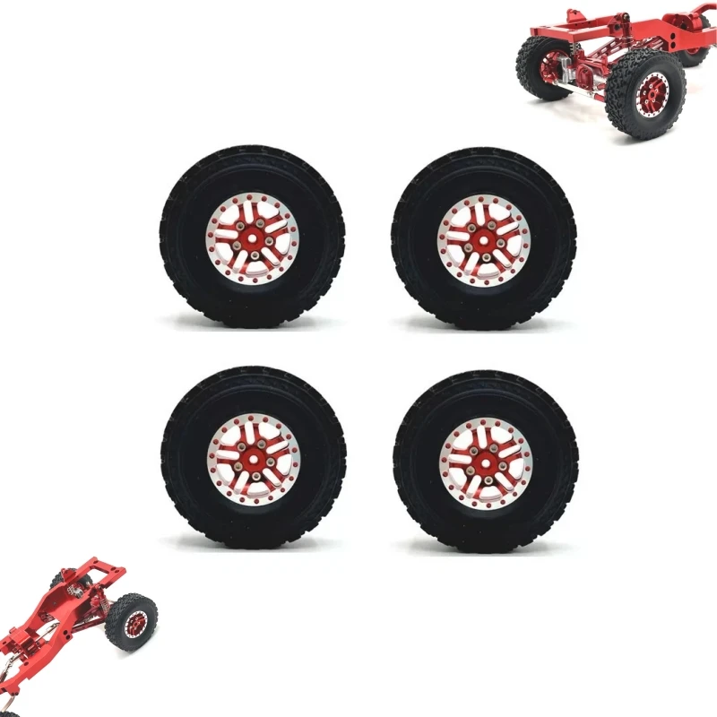 

Металлические обновленные колеса с зажимом 4WD для MN 1/12 MN82 LC79 D90 D91 WPL 1/16 C14 C24 B14 B16 B36 FeiYu JJRC RC Автомобильные аксессуары