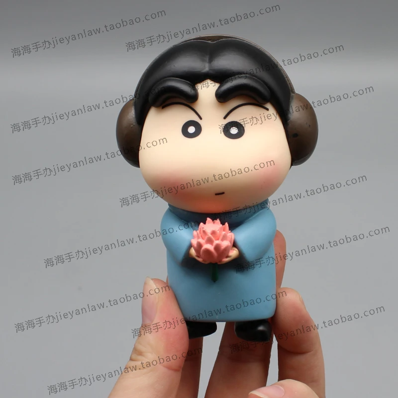 Crayon Shin-chan Anime Action Figure Brinquedos, Estátua Gk, Boneca Kawaii, Ornamento bonito do carro, Presente para crianças, Modelo de PVC