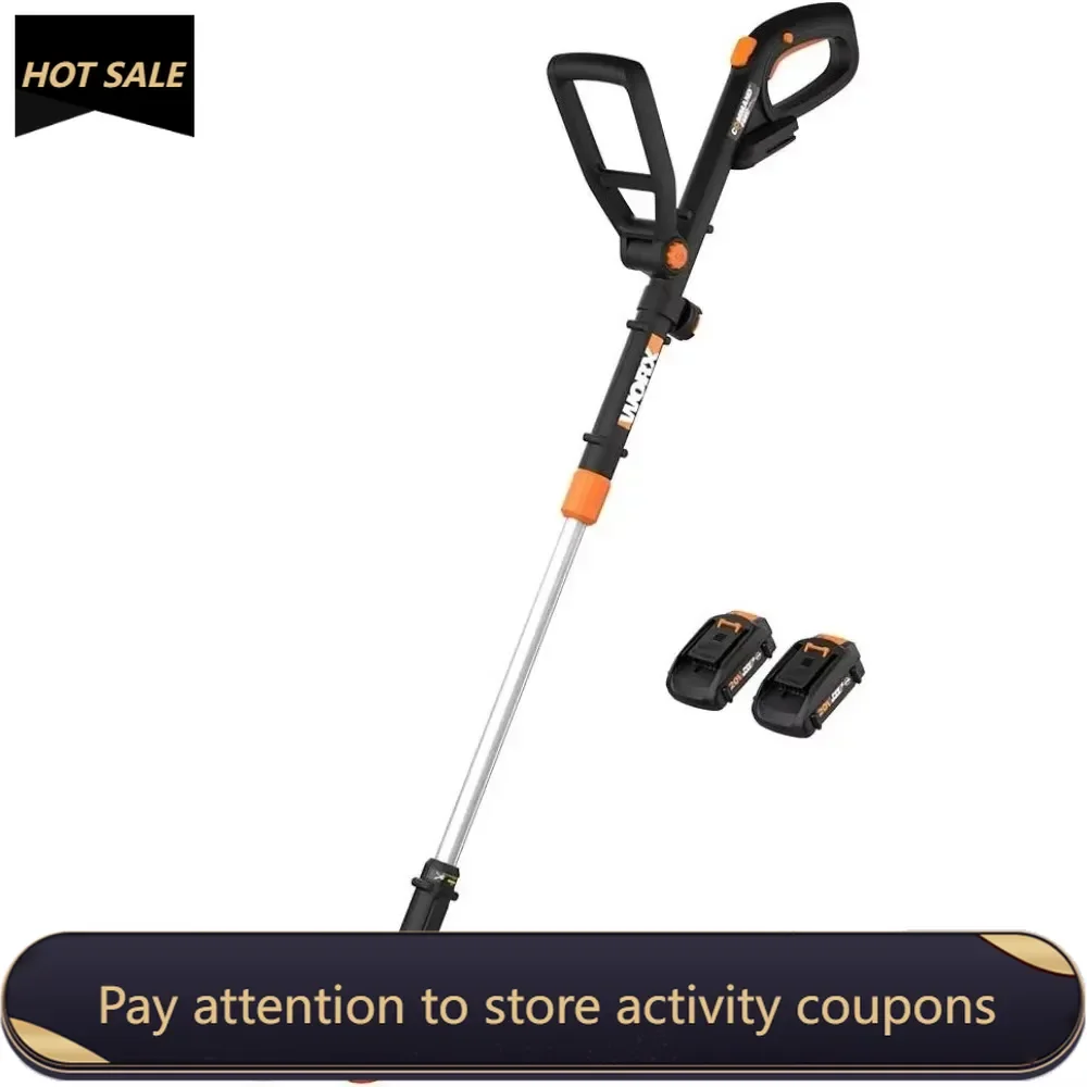 

String Trimmer/Edger/Lawn Mower 3-in-1 Grass Trimmer GT Revolution 20V 12" (2 Batteries & Charger Included)