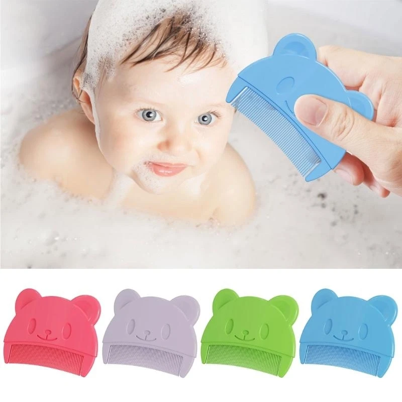 Newborn Hair Comb Fetal Head Dirt Removal Comb Toddler Bathing Comb Newborn Head Massager Combs Infant Grooming Product