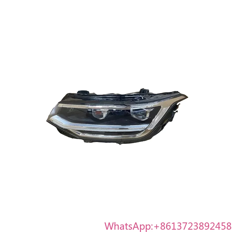 

Bimmor Headlight for VW Volkswagen Tiguan 2022 2023 Low Configuration Head Light LED Headlamp Semi-assembly Headlamp