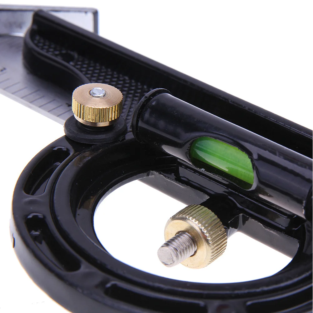 

3Pcs Multifunction Angle Ruler Stainless Steel Precision Measuring Tool for Woodworking Metal Engineering Projects Combination