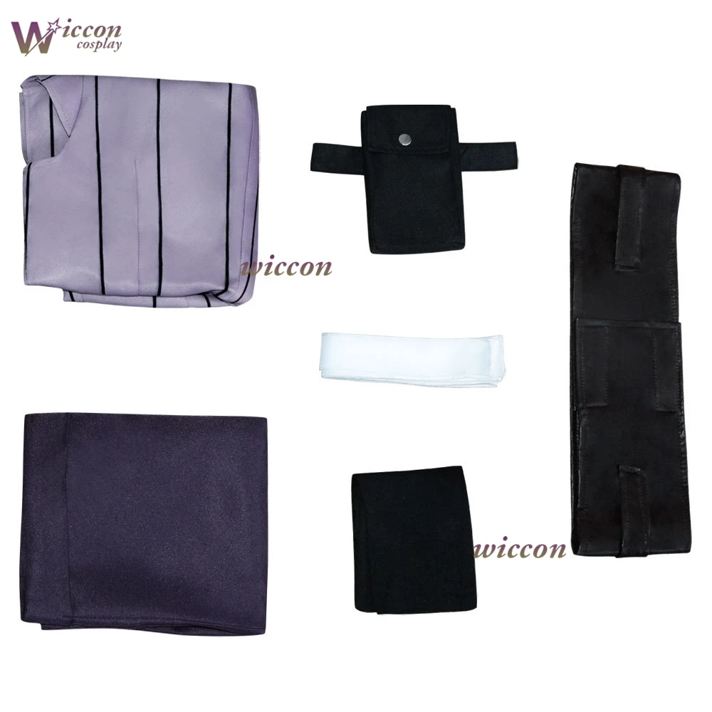 WonkaCos Hyuga Hinata Cosplay Costume Wig Women Outfits Halloween Carnival Party Suit Purple Long Cute Wig view 6