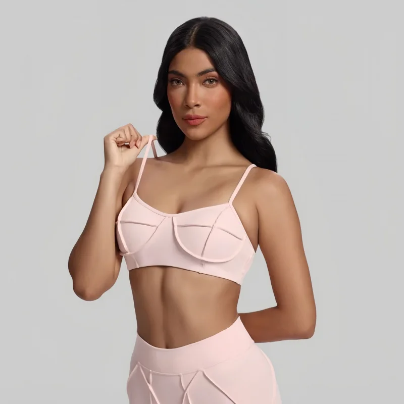 Sportswear Woman Gym Compression Shirt Women's Underwear Yoga Bra Outdoor Fitness Running Sport Outfit For Woman Female Clothing image 2