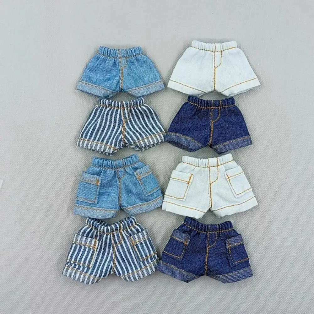 

Fashion Shorts Clothes 8 Colors Handmade Jeans Shorts Outfits Casual Wear Pants for 1/11 OB11 /For 1/12 BJD Dolls