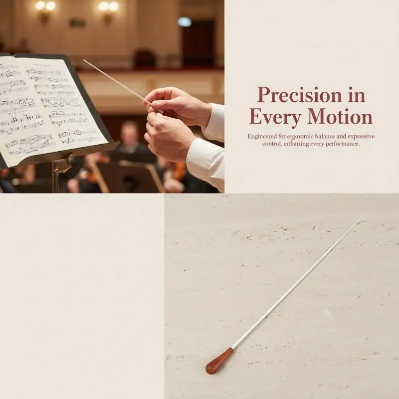Orchestra Conducting Baton Fiber Tube Storage Stick for Conductors Portable and Lightweight For Music Events