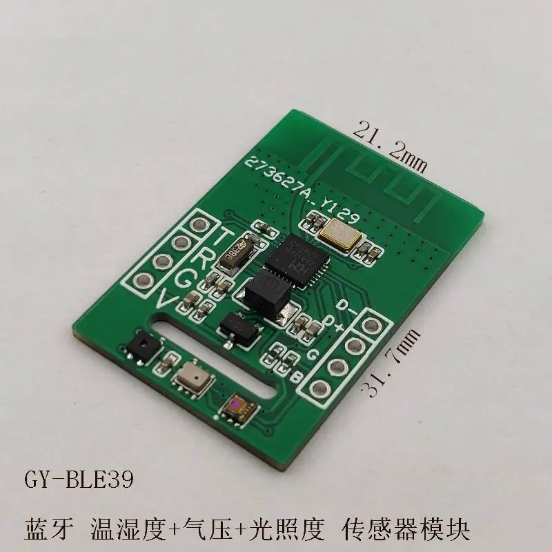 BLE39 Low Power Bluetooth Wireless Temperature, Humidity, Pressure, Illumination, Light Intensity Sensor Module