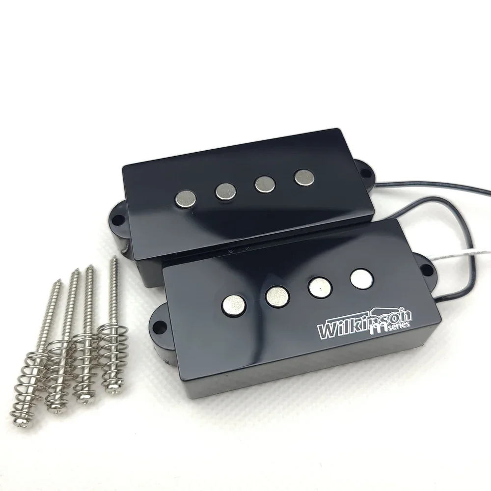 Wilkinson 4 cuerdas PB bajo eléctrico pastilla de guitarra cuatro cuerdas P bajo pastillas Humbucker WOPB